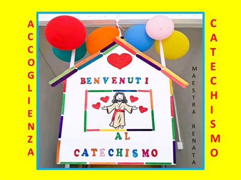 illustrazione di bambini in un contesto di catechismo con un libro e una croce