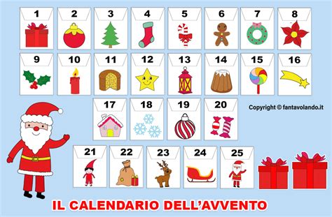 Illustrazione del calendario dell'Avvento