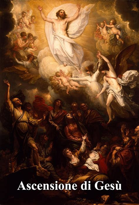 Rappresentazione artistica dell'Ascensione di Gesù