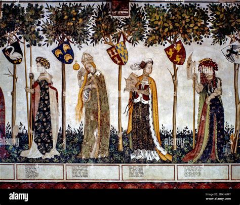 Affresco medievale dell'Ascensione