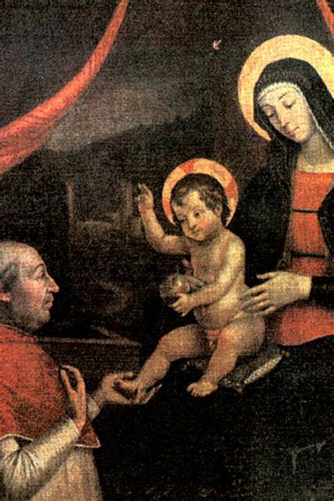 Dettaglio del Bambin Gesù delle Mani di Pinturicchio, mostrando le cinque mani
