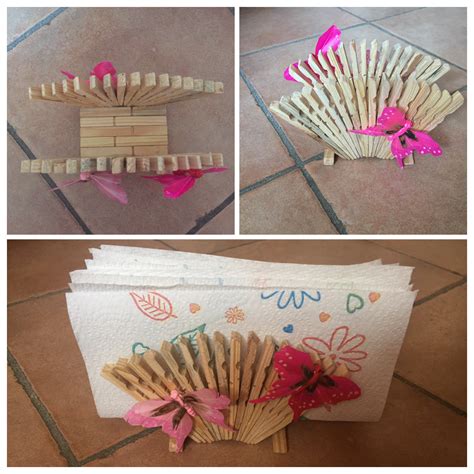 esempio di capanna fai da te realizzata con mollette di legno