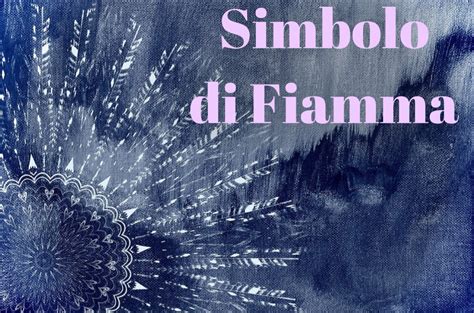 simbolo di una fiamma che brucia all'interno di una persona, rappresentando lo spirito