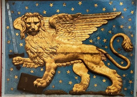 Icona di San Marco Evangelista con il leone alato