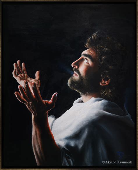 Akiane Kramarik al lavoro su un nuovo dipinto