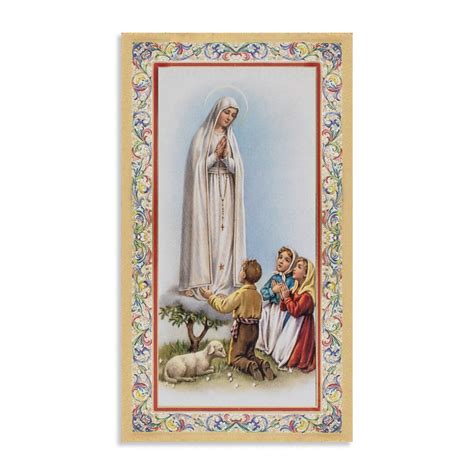 Illustrazione della Madonna di Fatima con i tre pastorelli