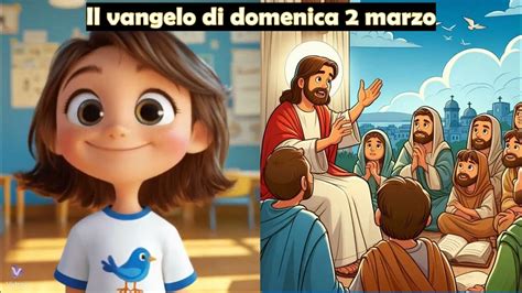 Illustrazione a fumetti del Vangelo per bambini