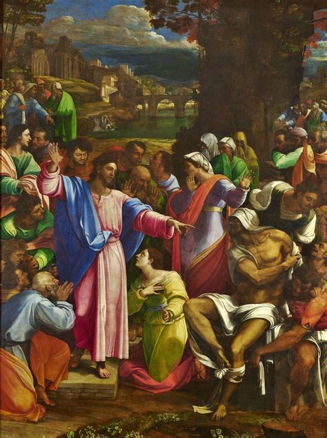 Elementi paesaggistici e ambientali nella Resurrezione di Lazzaro di Sebastiano del Piombo, con particolare attenzione all'uso della luce.