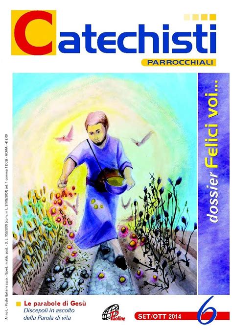 Rivista Catechisti Parrocchiali in copertina con promozioni
