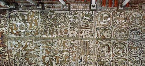 Dettaglio del mosaico pavimentale della Cattedrale di Otranto