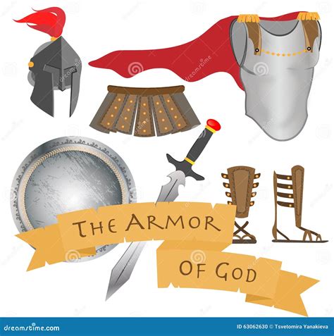 Illustrazione di un guerriero che indossa l'armatura di Dio