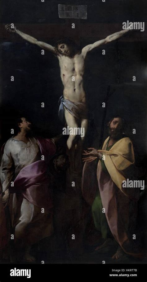 Crocifisso con i Santi Giacomo, Filippo e Francesco del Cerano