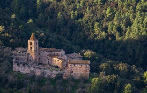 Ricostruzione grafica dell'Abbazia di San Cassiano in epoca medievale