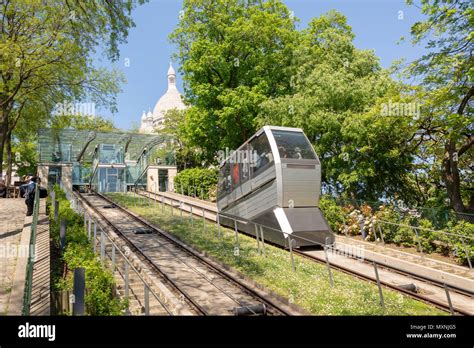 vista panoramica dalla funicolare di Montmartre