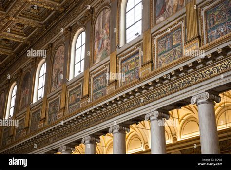 Mosaici della navata centrale della Basilica di Santa Maria Maggiore