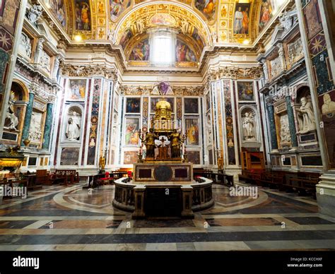 Interno della Cappella Sistina nella Basilica di Santa Maria Maggiore