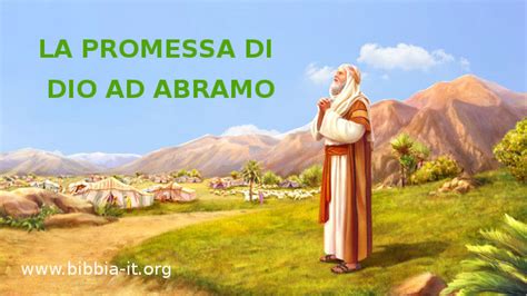 Illustrazione che raffigura Dio che parla ad Abramo sotto un albero.