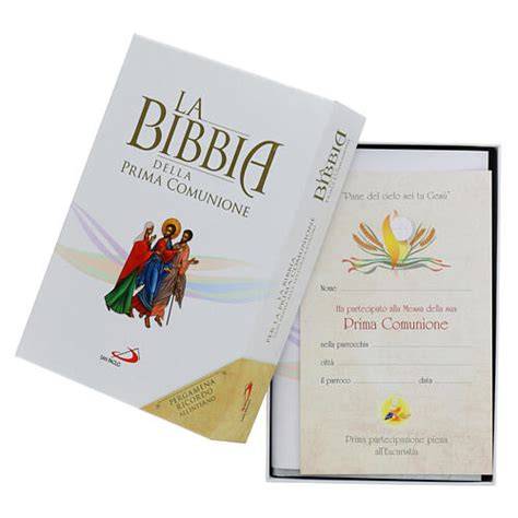Edizione illustrata della Bibbia San Paolo con inserti grafici e mappe