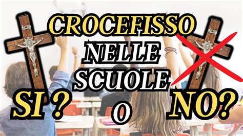 Infografica che mostra le sentenze chiave sul crocifisso nelle scuole italiane