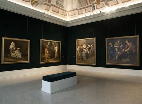 Vista esterna della Pinacoteca Tosio Martinengo a Brescia