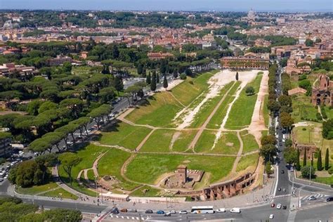 Mappa del Circo Massimo con i luoghi significativi dell'incontro