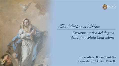 Schema cronologico dello sviluppo teologico e storico del dogma dell'Immacolata Concezione