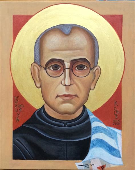 Icona di San Massimiliano Kolbe