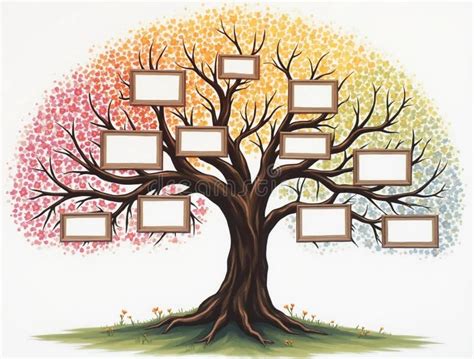 schema stilizzato di un albero con una ragnatela e un filo che si estende verso il cielo