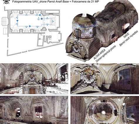 Dettaglio degli stucchi e degli affreschi interni della chiesa