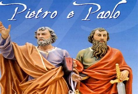 Illustrazione simbolica dedicata ai Santi Pietro e Paolo o un'immagine grafica elegante per un augurio di onomastico