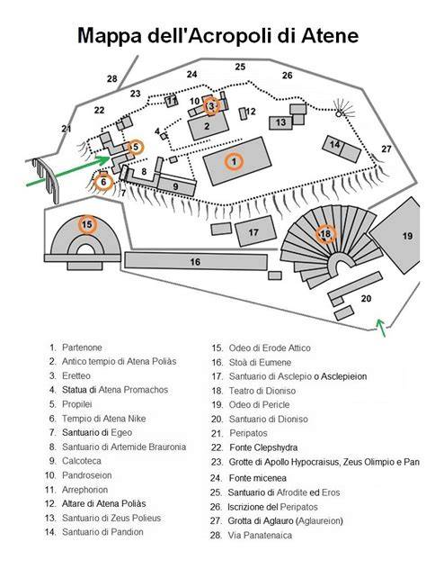 Mappa o schema archeologico dell'acropoli di Montescaglioso con la localizzazione dell'abbazia