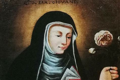 Ritratto idealizzato della Beata Mattia di Matelica in abiti monastici