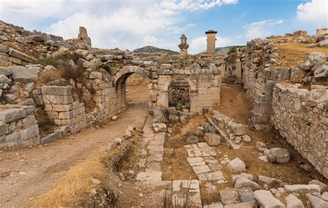 Schema archeologico dei siti biblici in Anatolia (Turchia moderna)