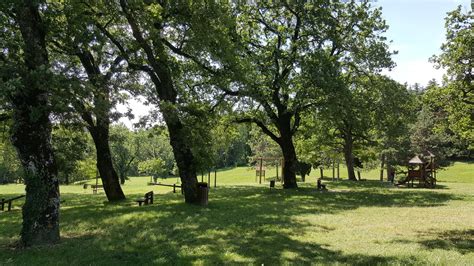 Il Parco di San Domingos de Bonaval con vista sulla città
