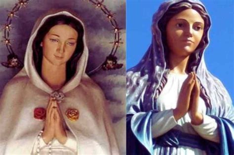 Mosaico iconografico che rappresenta le apparizioni mariane più significative della storia