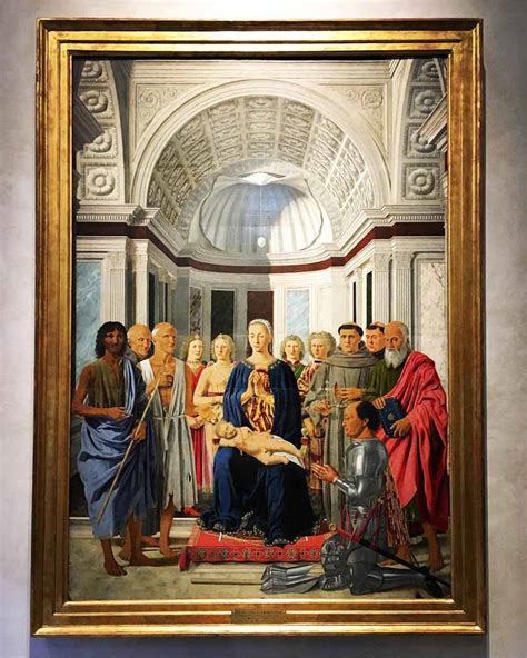 Pala d'altare raffigurante la Sacra Conversazione con lo sfondo di Vieste e Pizzomunno