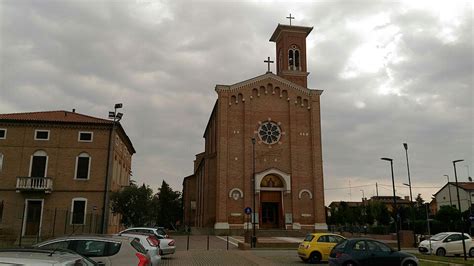 Mappa storica o foto panoramica della chiesa parrocchiale di Ponte San Nicolò
