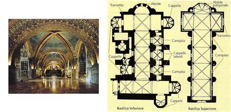 Schema architettonico della volta conica della chiesa inferiore di San Pio.