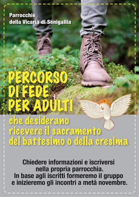 Schema che illustra il percorso di fede: dall'annuncio del Vangelo all'incontro personale con Cristo