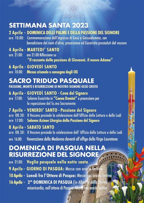 Infografica che illustra le tappe della Settimana Santa e le relative opportunità di indulgenza plenaria.
