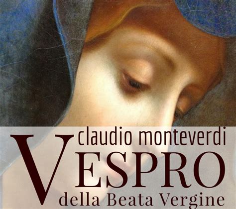 Spartito del Vespro della Beata Vergine di Monteverdi