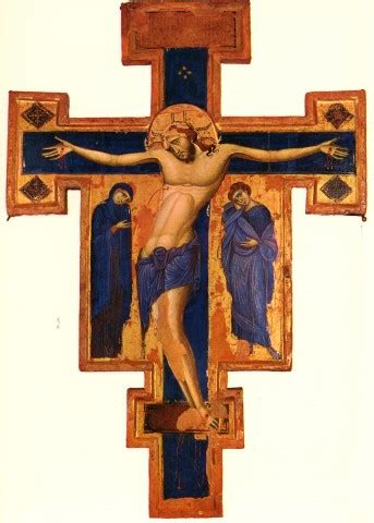 Schema cronologico delle influenze stilistiche nel corpus del Maestro dei Crocifissi Francescani