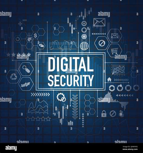 Icona di sicurezza online con bambini e simboli digitali