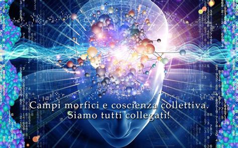 Rappresentazione del campo energetico unitario che collega le coscienze individuali alla coscienza collettiva
