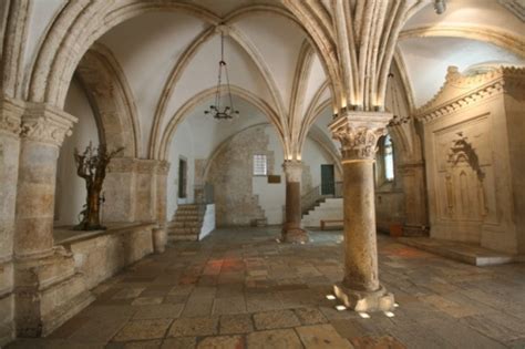Fotografia del Santo Cenacolo a Gerusalemme.