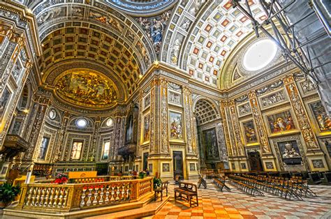 Interno della Basilica di Sant'Andrea a Mantova