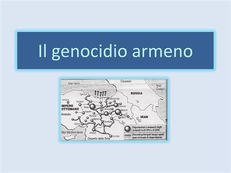 Mappa delle principali rotte di deportazione durante il Genocidio Armeno