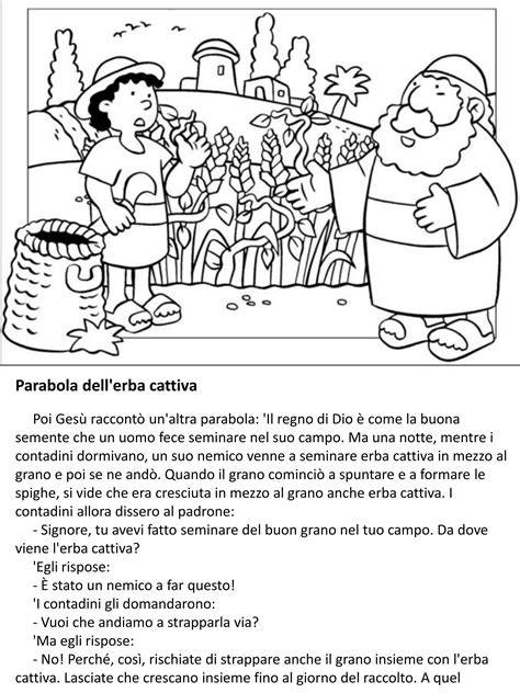 Gesù che racconta una parabola a un gruppo di bambini e adulti