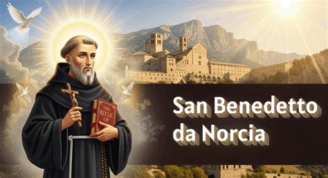 Raffigurazione di San Benedetto da Norcia in abiti monastici