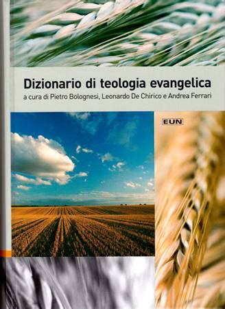 Copertina di un dizionario di teologia evangelica o di un libro di teologia cristiana